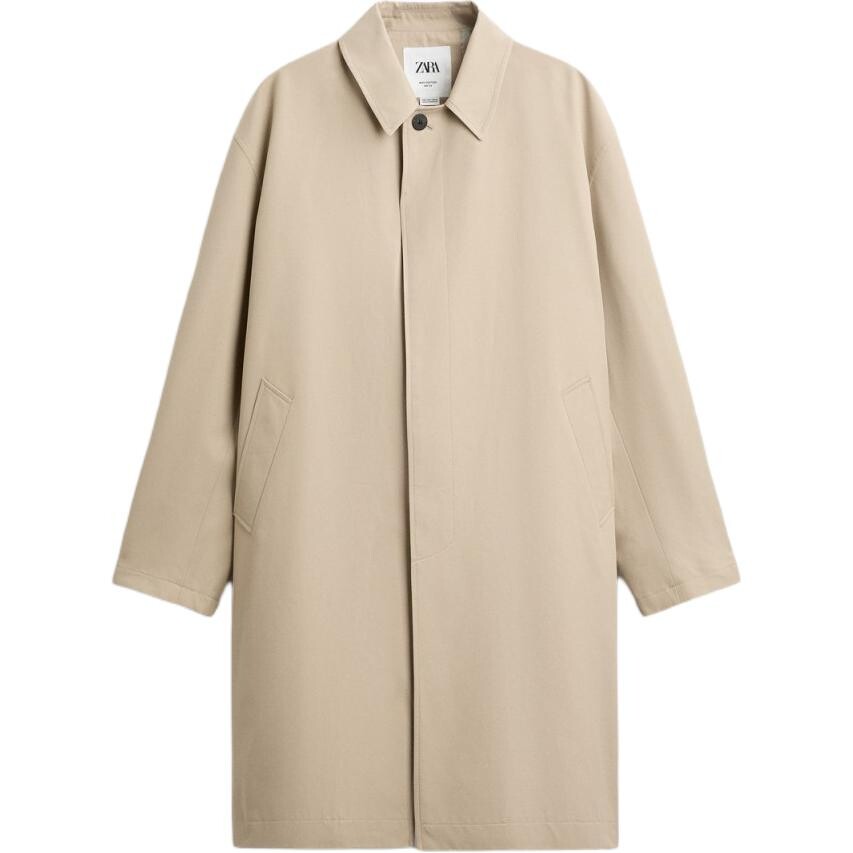 

Пальто мужское коричневое Zara, коричневый