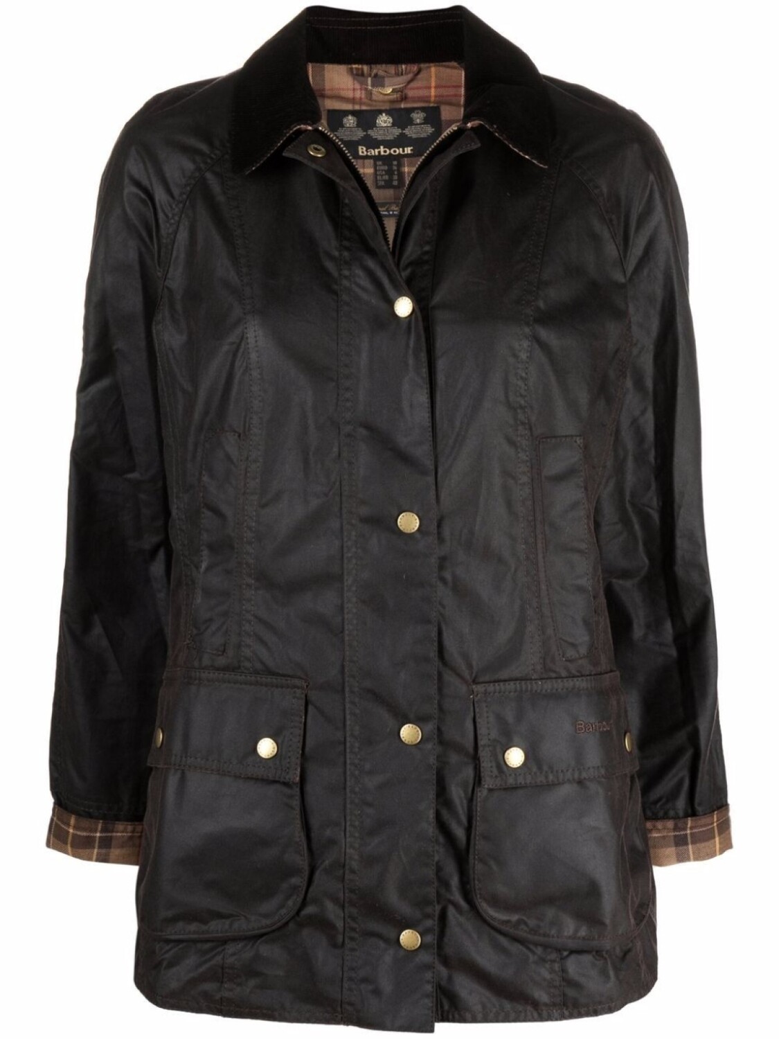 

Barbour вощеная куртка Classic Beadnell, коричневый