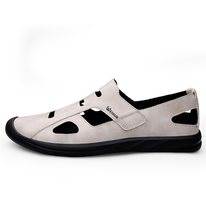 

Повседневные мужские туфли Wen Nai экрю