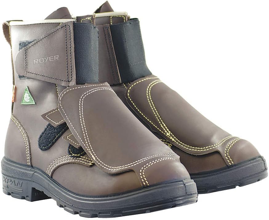

Ботинки Royer Men's XPAN Realflex 8 с алюминиевым носком, немагнитные, с наружной метатарзальной защитой, коричневые - 12161XP черные, коричневый