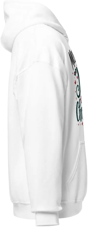 Семейный рождественский худи Unisex, Most Likely To Nap On Christmas Generic, белый — фото 4