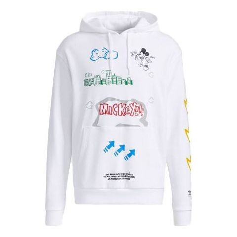 

Толстовка adidas originals Fangtastic Series Disney Mickey Printing Pullover White, белый