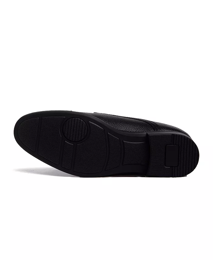Baker Street технология Hands-Free Slip On кожаные оксфорды с мыском Marc Joseph New York, черный — фото 3