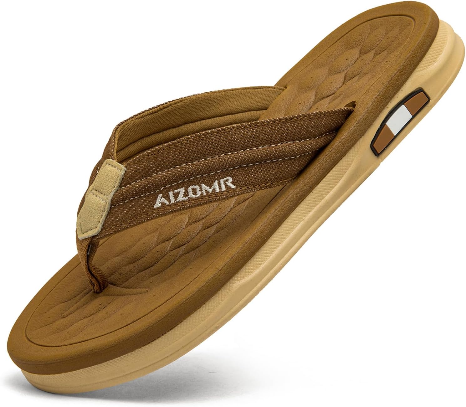 

Мужские вьетнамки Harxxitd, легкие и удобные летние пляжные сандалии с мягкой стелькой, открытым носком, подходят для бассейна, душа, общежитий, водных процедур, для дома и улицы, Brown-1