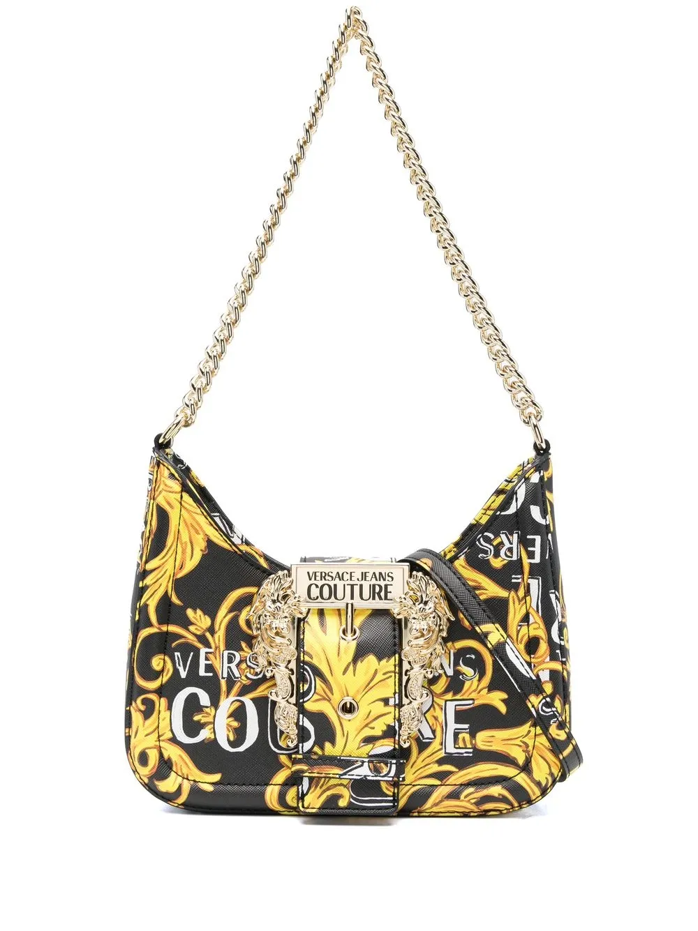 

Сумка на плечо с принтом Couture Versace Jeans Couture, черный