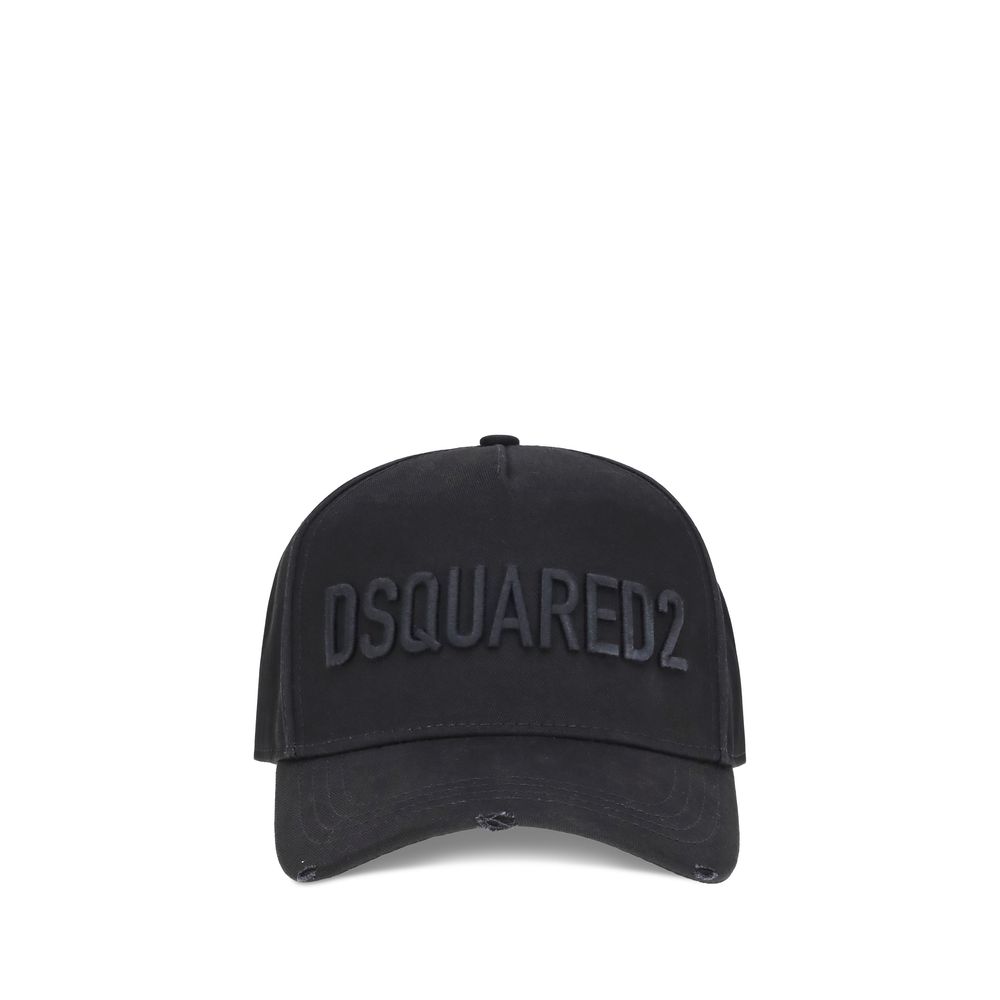 

Бейсболка с логотипом Dsquared2, черный