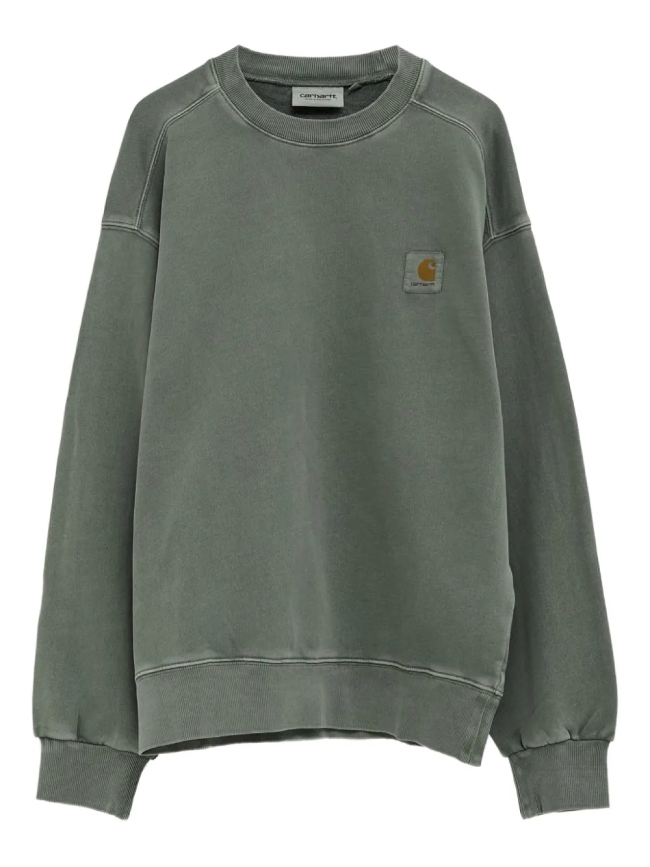 

Хлопковая толстовка Nelson Carhartt WIP, зеленый
