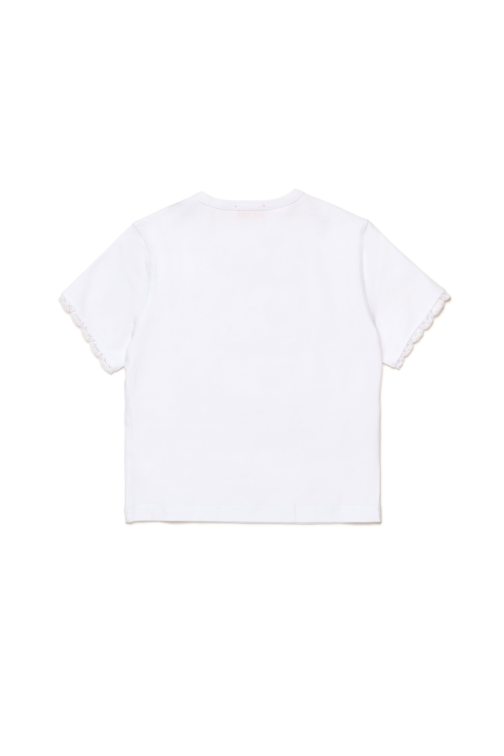 Детская футболка с одним острием Diesel, white — фото 2