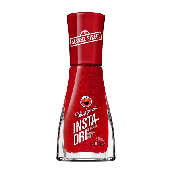 

Быстросохнущий лак для ногтей 130 elmo loves оттенок, 9, 18 мл Sally Hansen Insta-Dri sesame street, цвет 130 elmo loves hue