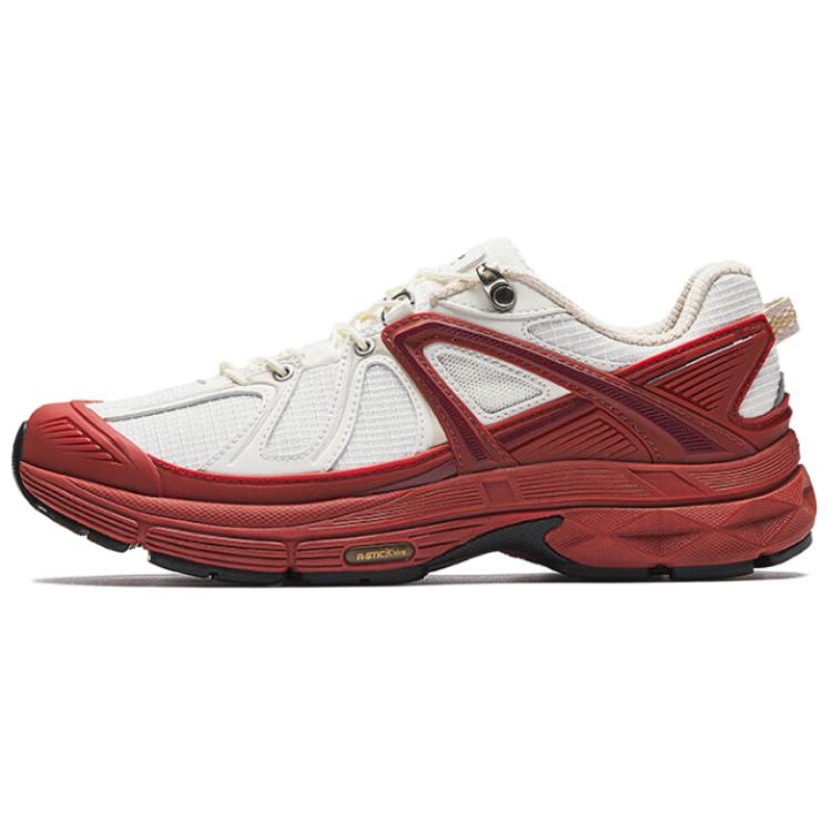 

Женские низкие походные ботинки Slip Resistant Abrasion Resistant ANTA, белый красный