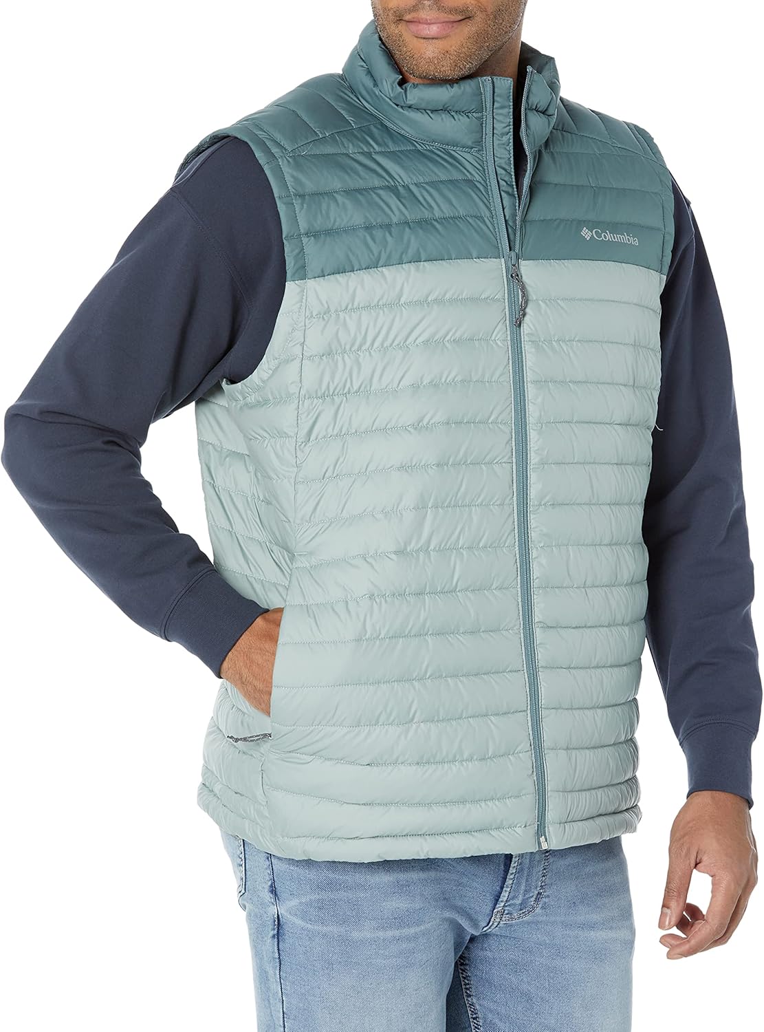 

Columbia мужская жилетка Silver Falls, Niagara/Metal