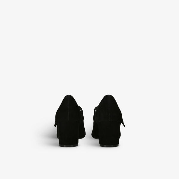 Туфли Harper на каблуке из замши с пряжкой спереди Carvela, черный — фото 4