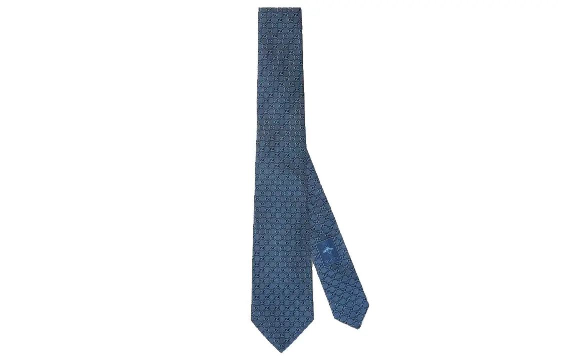 

GUCCI Мужской галстук синий, Blue