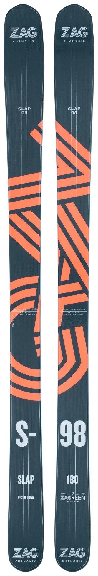 

Новые лыжи ZAG Slap 98 2025 года, 180 см