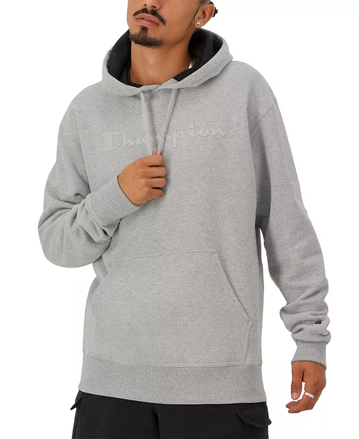 

Мужская толстовка с логотипом и принтом Pullover Hoodie Champion, черный