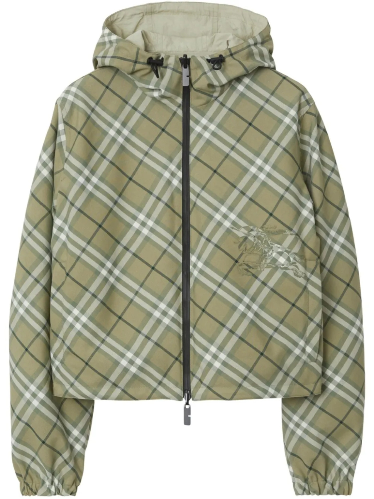 

Двусторонняя куртка Burberry Vintage Check, зеленый