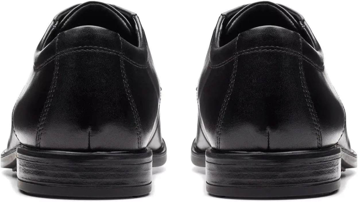 Clarks Howard Walk - Мужские кожаные туфли, черный — фото 4