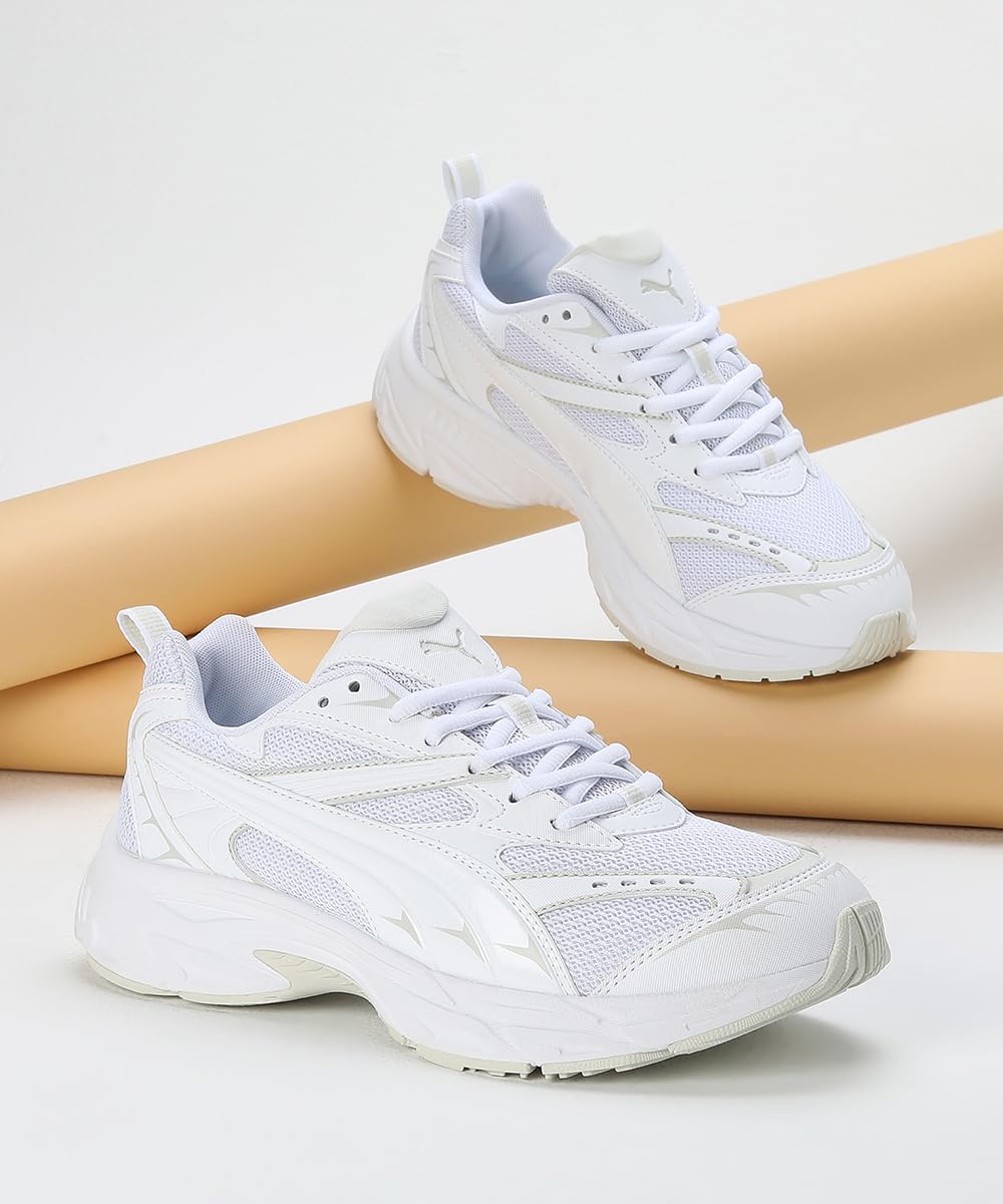 Мужские кроссовки для фитнеса и тренировок Puma, серый/белый — фото 4