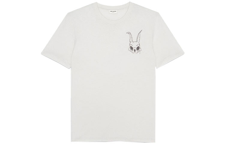 

Футболка мужская белая Saint Laurent, белый