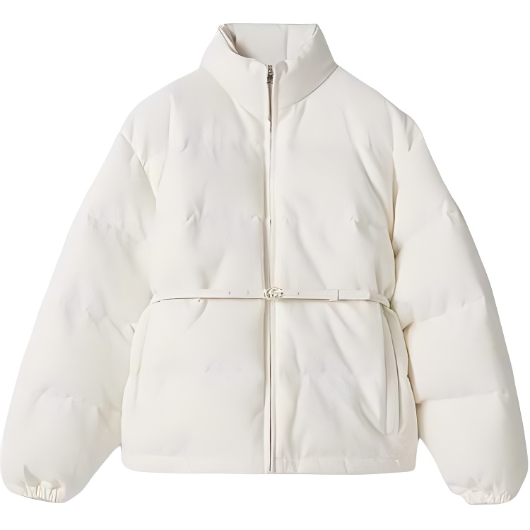 

GUCCI Ранняя весна 2025 Пуховик женский белый, White