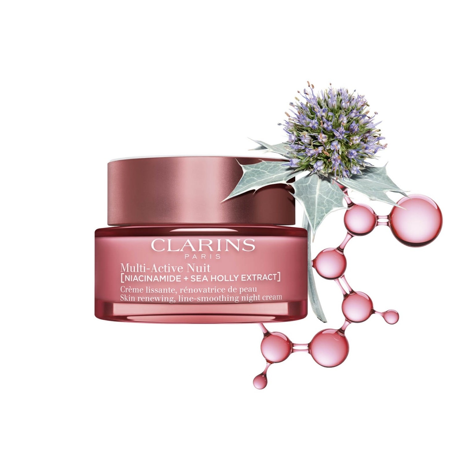Крем для лица Clarins — Multi-active + multi-active nuit crème peaux sèches , объем, 50 мл — фото 2