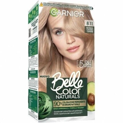 

Краска для волос Belle Color Naturals № 8.11 Светло-русый пепельный, Garnier