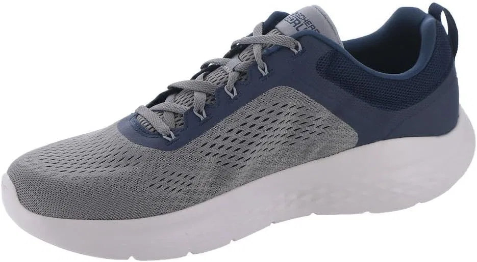 Мужские кроссовки Skechers Go Run Lite-Quick Stride, Grey Navy — фото 4