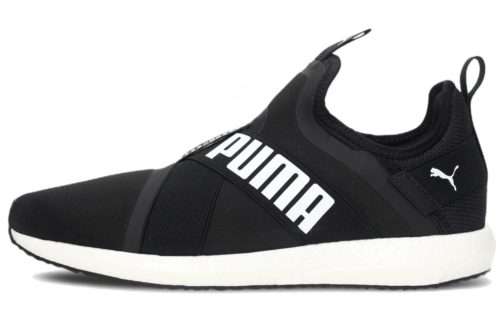 

PUMA Мега серия беговые кроссовки унисекс низкие черно-белые