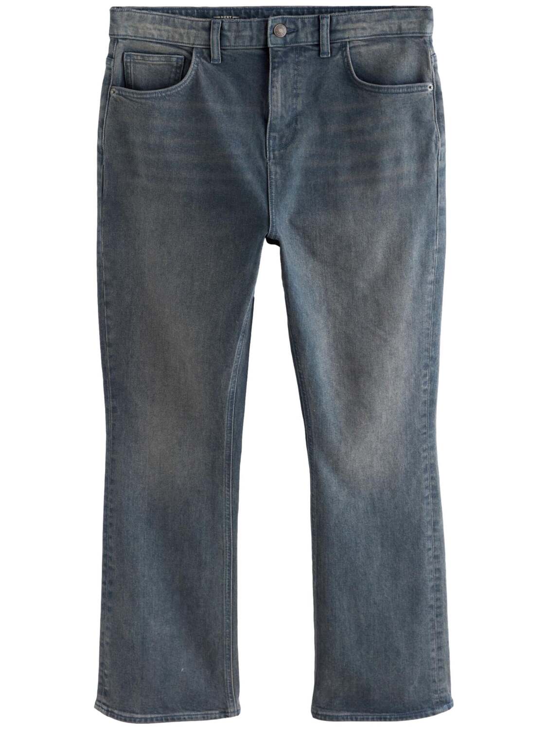 Next Джинсы Boot cut в сером дениме