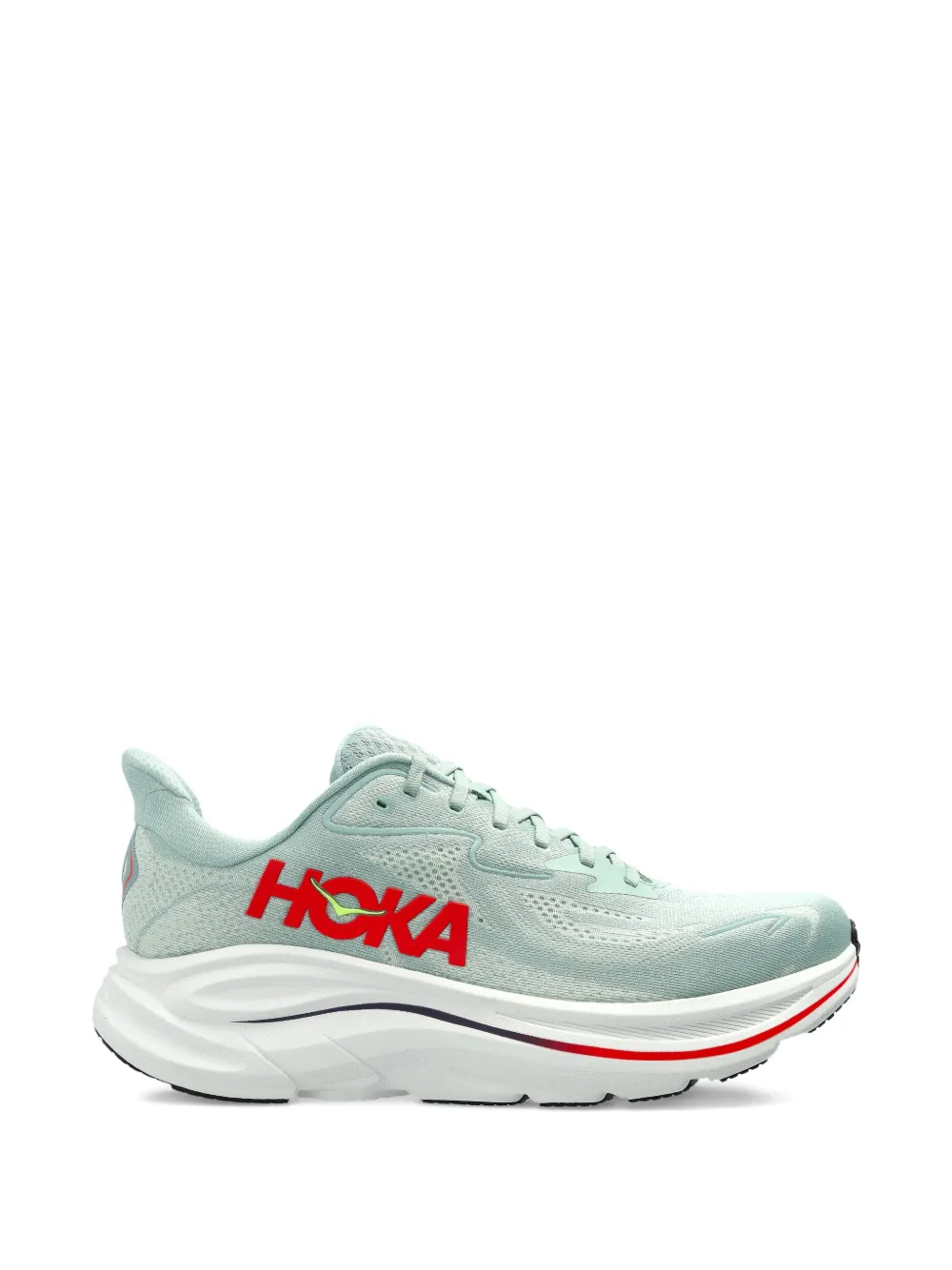 

Кроссовки Clifton 10 на шнуровке Hoka, синий