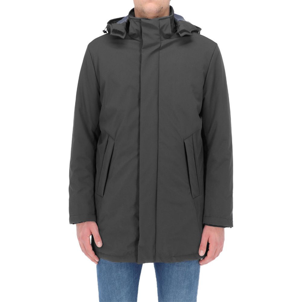 

Элегантная техническая парка для элегантного тепла Refrigiwear, серый