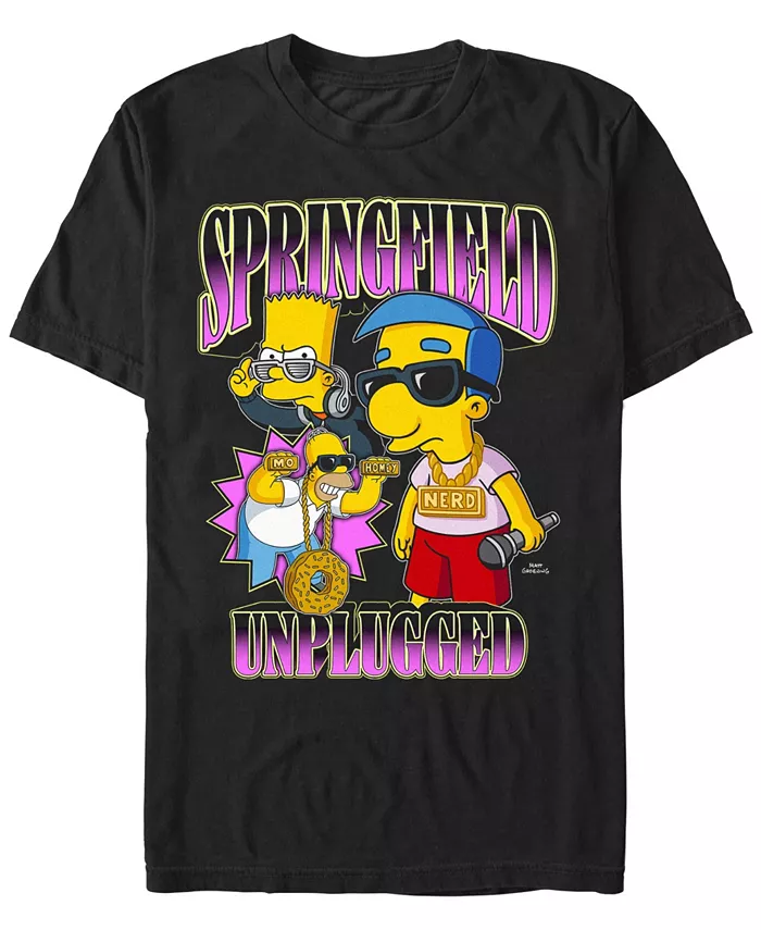

Мужская футболка с коротким рукавом Music Group The Simpsons, черный