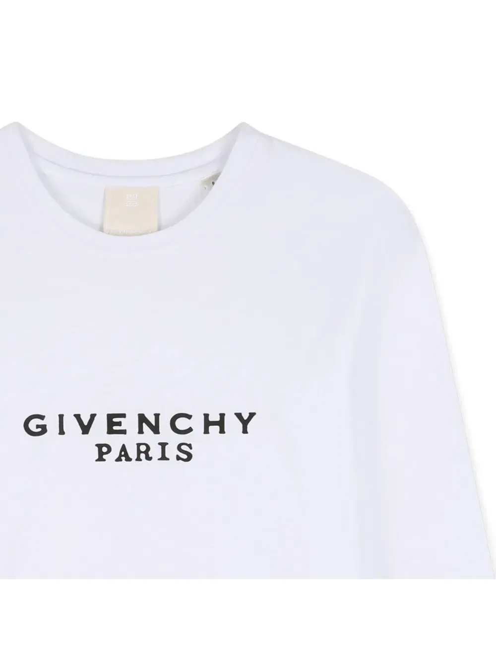 Футболка с длинными рукавами с логотипом Givenchy Kids, белый — фото 3