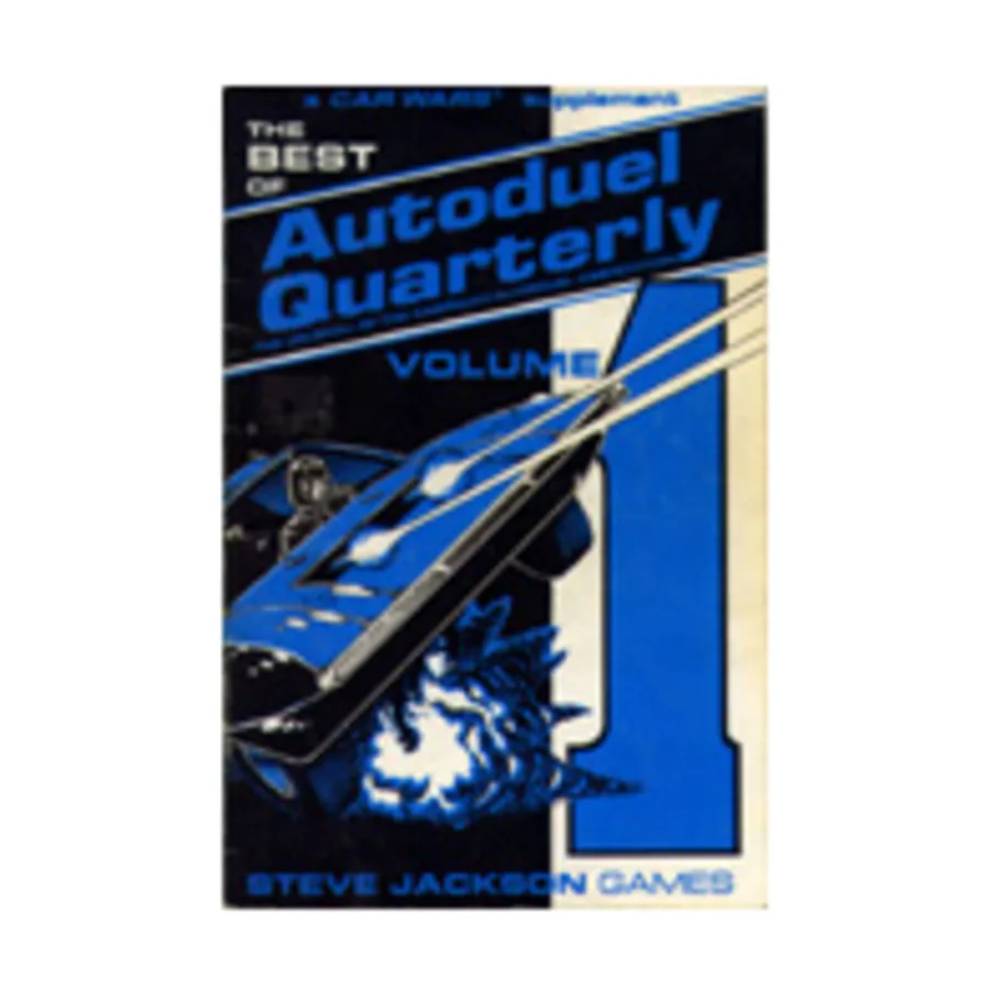 

Журнал Best of Autoduel Quarterly #1 w/Maniac & Nightstrike, Car Wars - Autoduel Quarterly Magazine