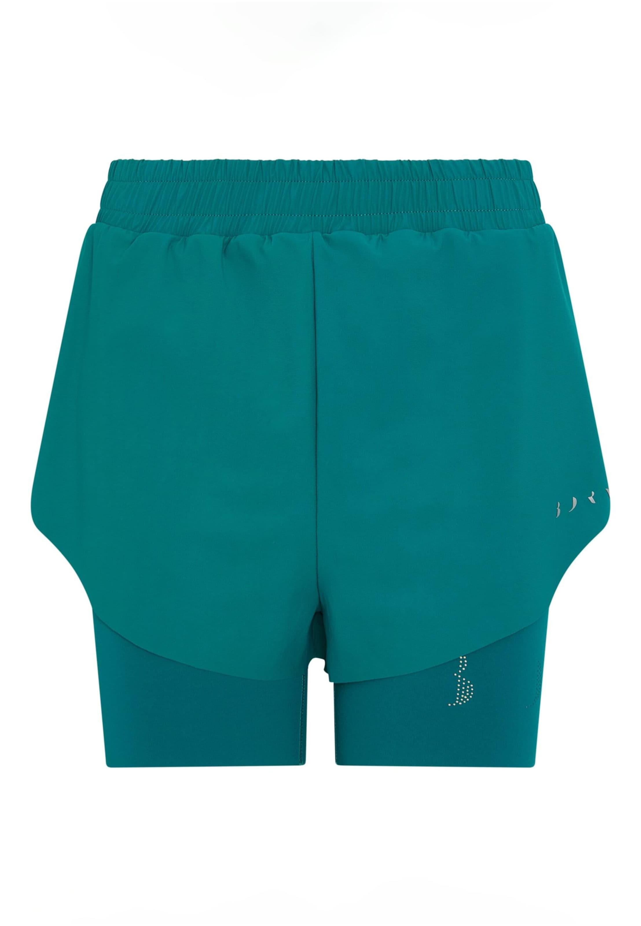 

Born Living Yoga Узкие спортивные шорты 'Bikila' в цвете Jade