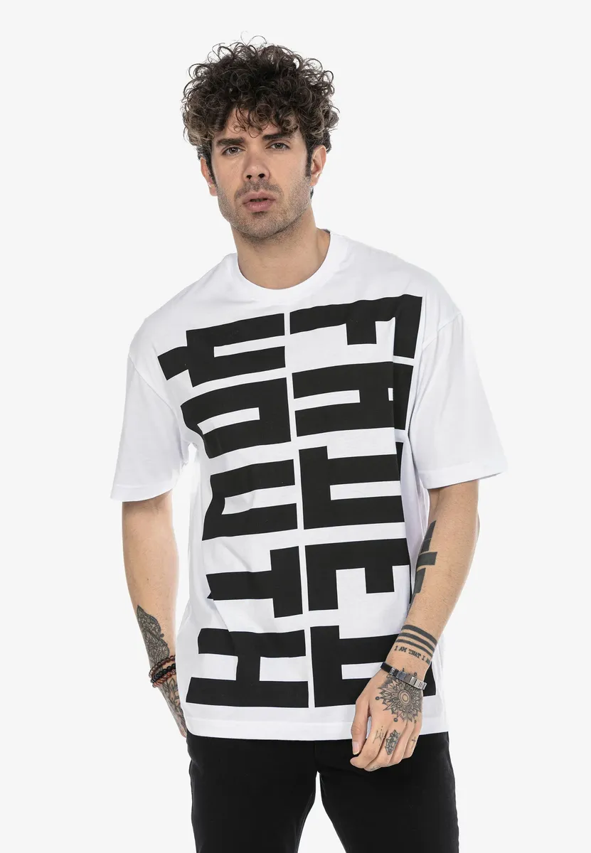 

RedBridge Футболка "Miramar", Футболка Oversize Faded Youth, белый