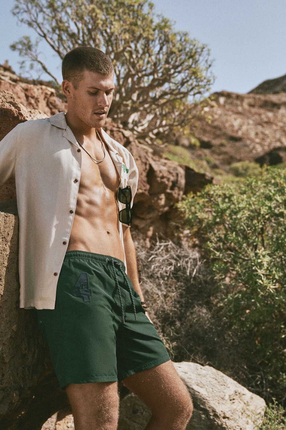 

Шорты для плавания-поло Superdry, зеленый