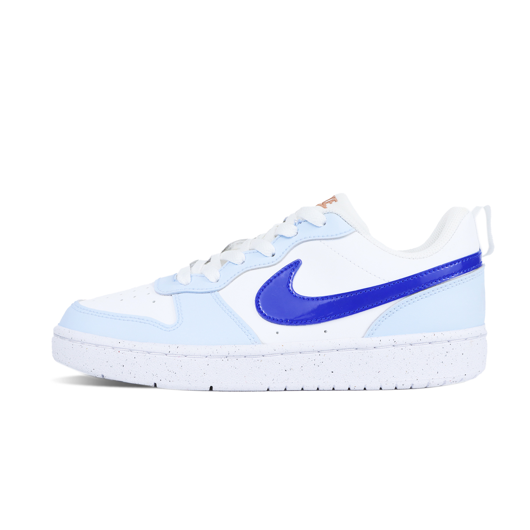 

Низкие детские кроссовки для скейтбординга Court Borough LOW RECRAFT для подростков Nike, синий