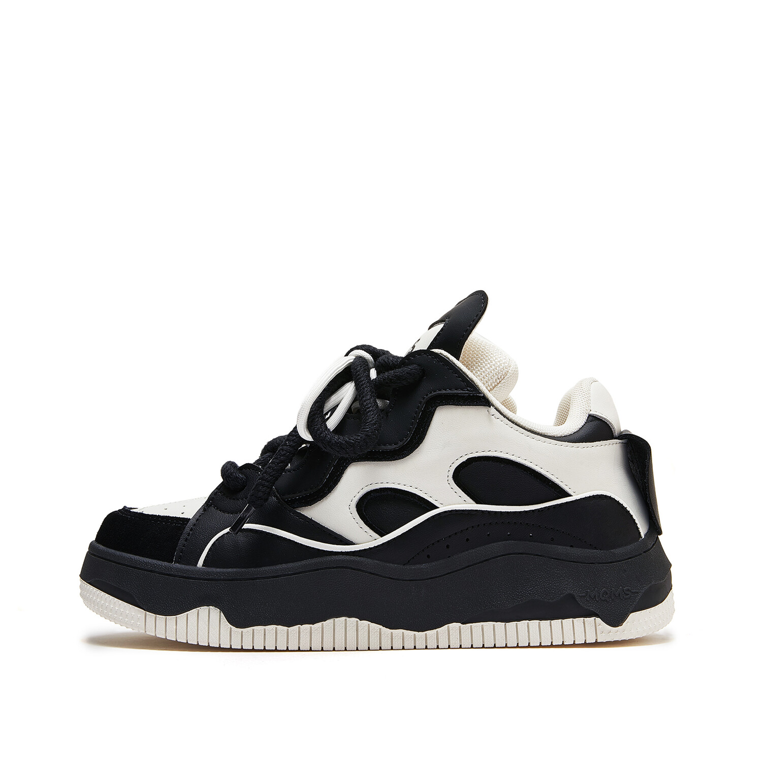 

Кроссовки MQMS Skateboarding Shoes Unisex Low-top White, черный