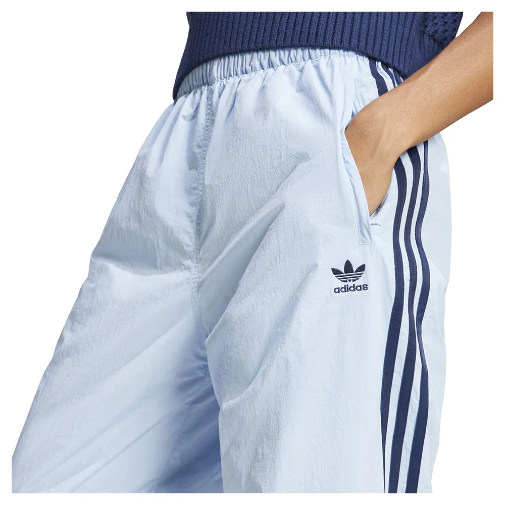 Спортивные брюки adidas Originals Adicolor 3 Stripes Woven Nylon Cuffed, синий — фото 4