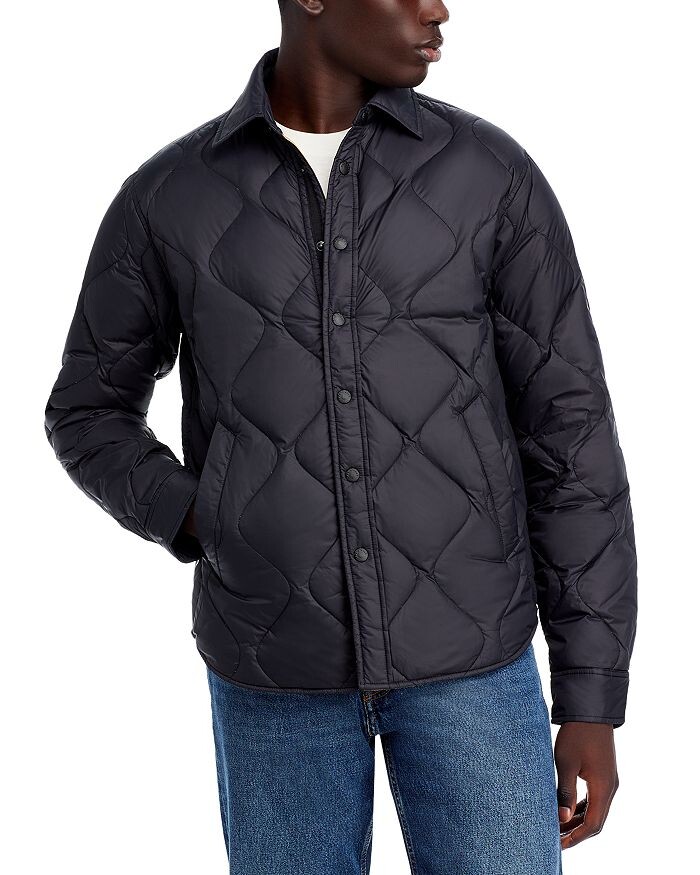 

Rag &bone ICONS Утепленная куртка-рубашка Dane rag & bone, черный