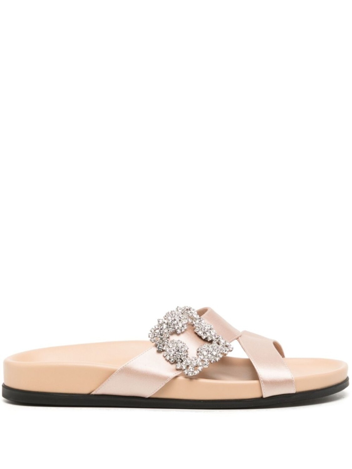 

Сандалии Chilanghi с кристаллами Manolo Blahnik, розовый