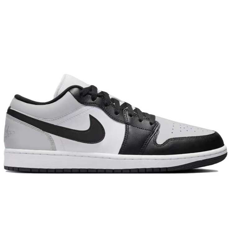 Кроссовки Air Jordan 1 Vintage Basketball Shoes Men Low-top Black/grey/white, черный — фото 2