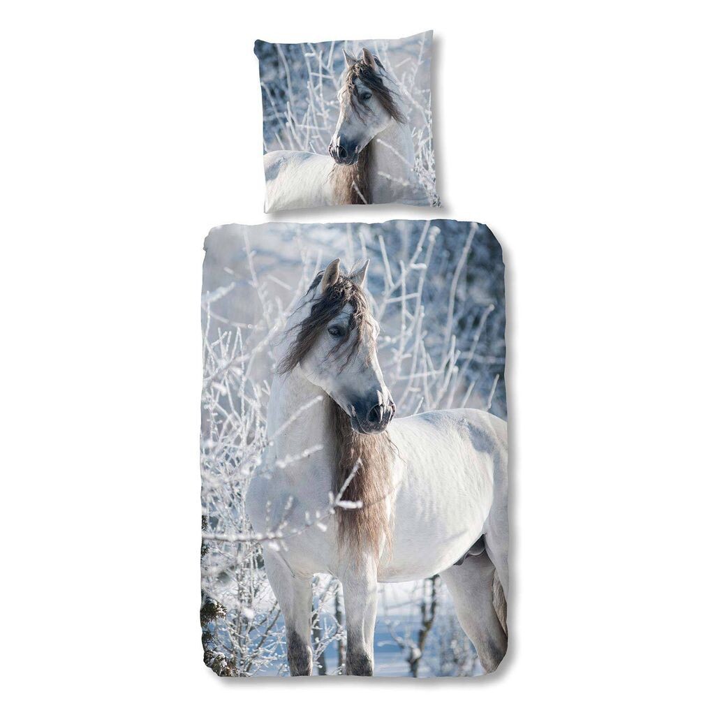

Фланелевое постельное белье Dream Sleep White Horse белое 135х200 см + 80х80 см Traumschlaf, Белый, Фланелевое постельное белье Dream Sleep White Horse белое 135х200 см + 80х80 см Traumschlaf