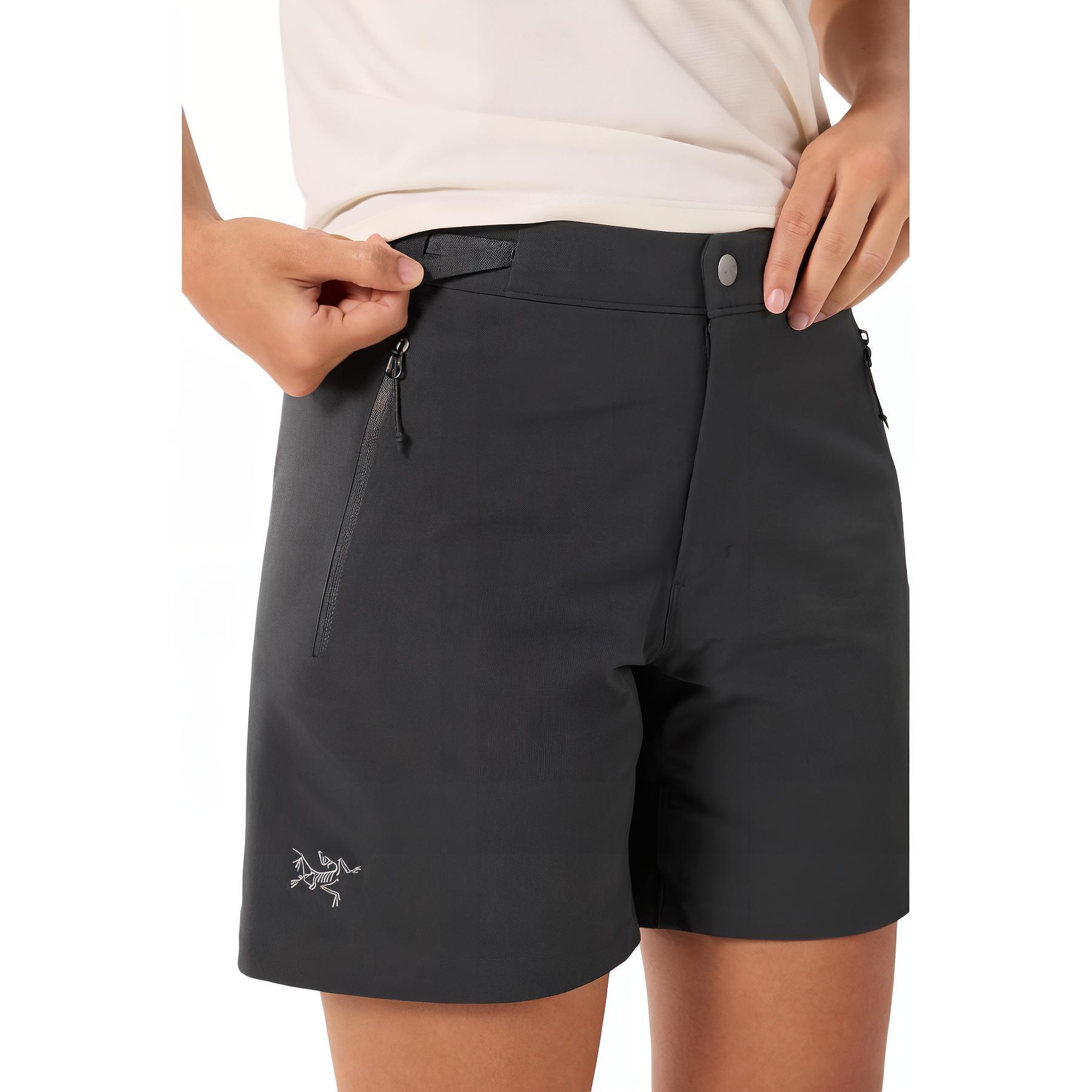 Легкие спортивные шорты Gamma Lightweight Arcteryx, Малиново-водяной/Амарантовый — фото 2