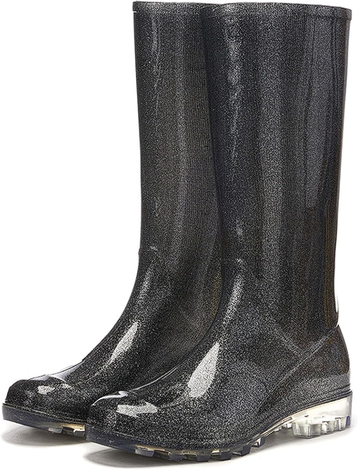 

Высокие зимние водонепроницаемые непромокаемые ботинки QIANGAN с флисовой подкладкой, теплые, для активного отдыха на улице: кемпинга, рыбалки, походов и велосипедных прогулок, черный