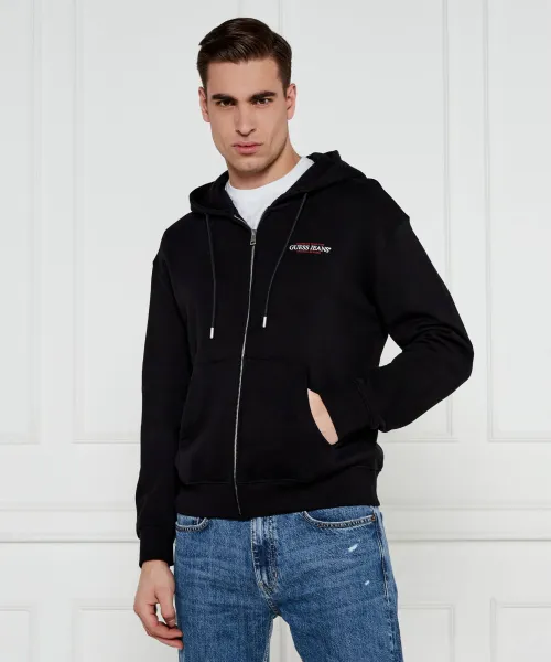 

Толстовка Regular fit Guess Jeans, черный