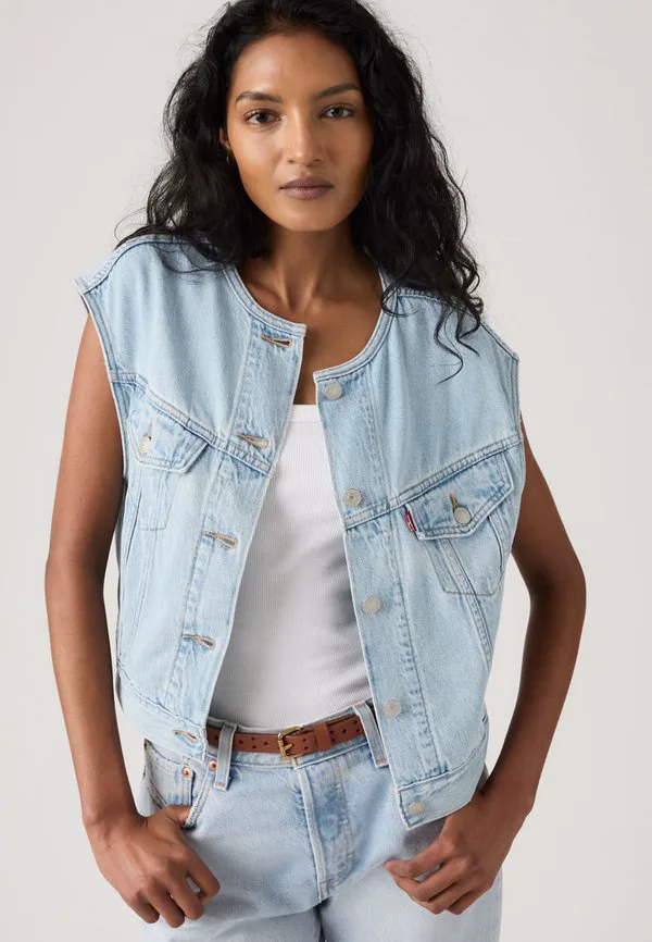 Укороченный жилет без воротника в стиле 90-х Levi'S, Of Course