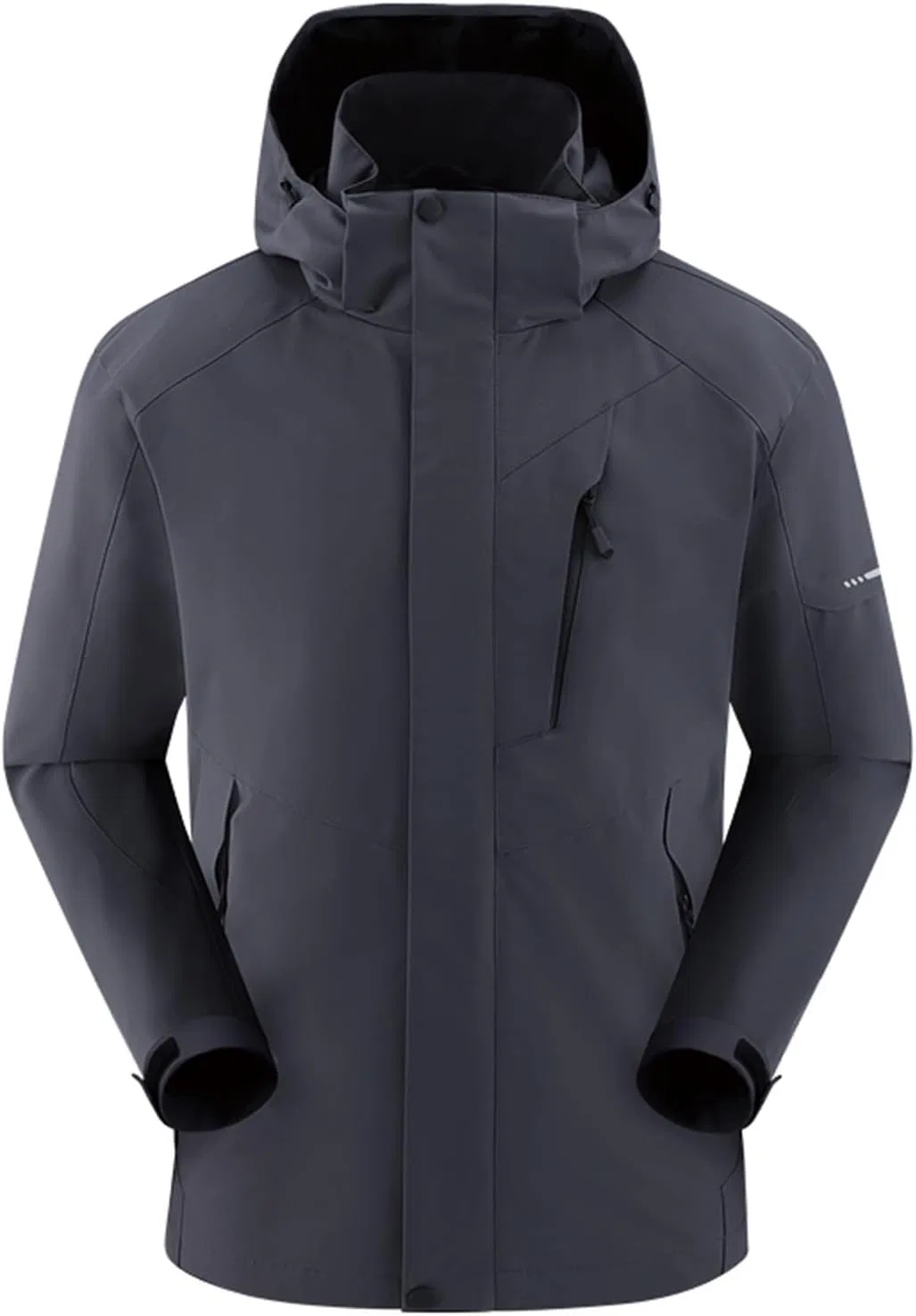 Мужская ветровка водонепроницаемая, Generic, Jacket&down Coat_dark Gray