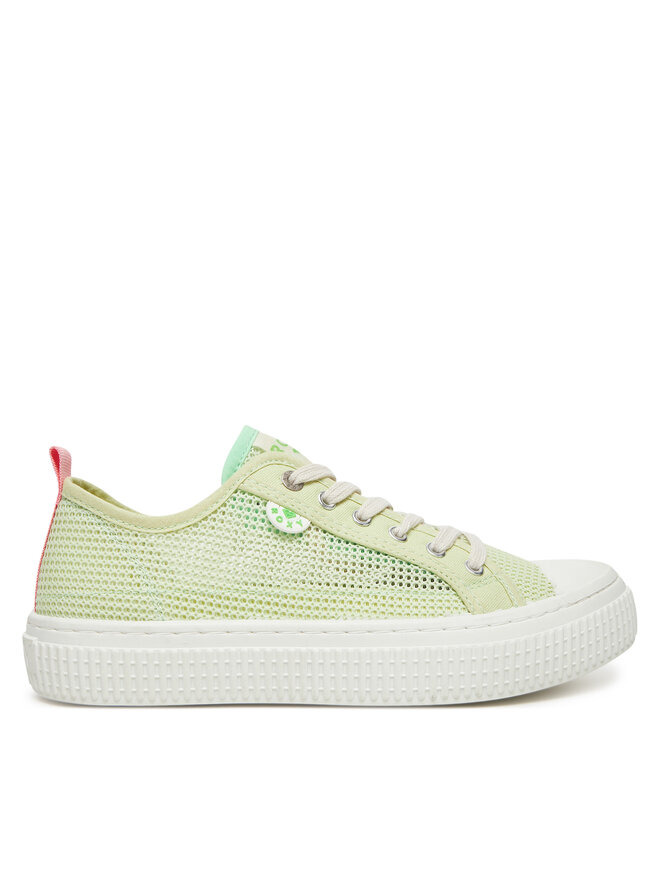 Кроссовки из ткани V12-908 Roxy, зеленый
